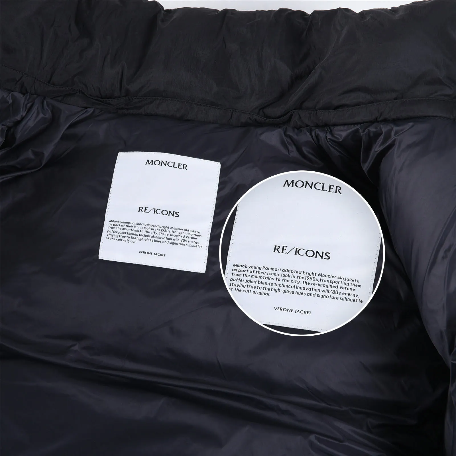 Authentic :【Original Series】（90 ） Moncler / 25𝒔𝒔 Verone ， -40℃， Same Style#T 61# Size：12345 ：Black，Khaki